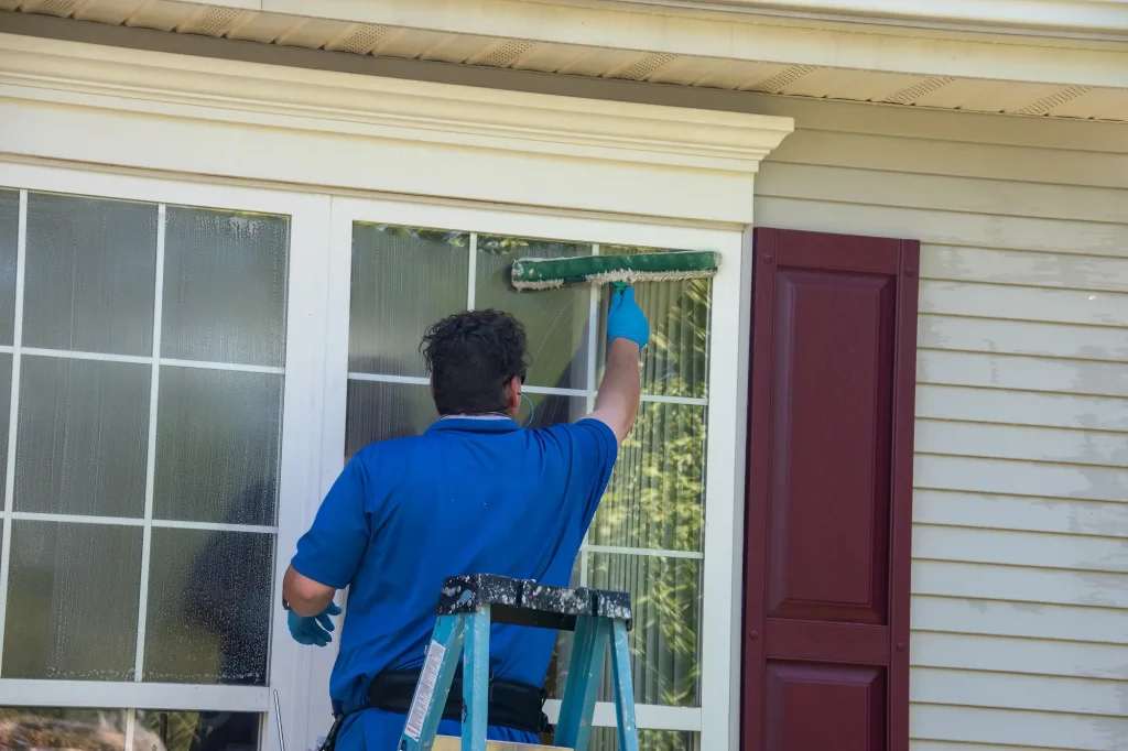 window cleaning in grosse pointe